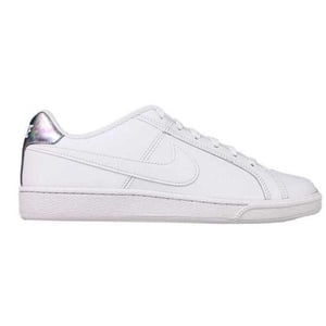Nike - "Court Royale" Sneaker für Damen, Leder (Weiß/Silber)