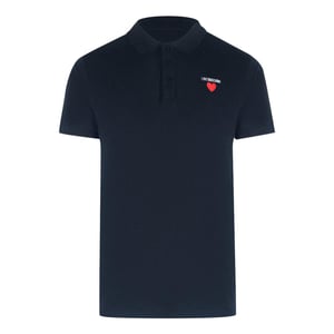 Love Moschino - Poloshirt für Herren, Baumwolle, kurzärmlig (Dunkles Marineblau)