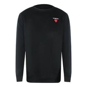Love Moschino - Sweatshirt für Herren, Logo (Schwarz)