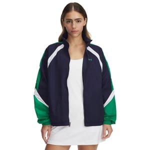 Under Armour - "Icon" Trainingsjacke für Damen, Fältchen (Blau)