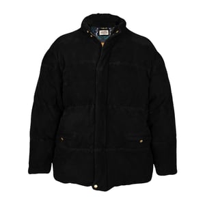 Hermès Wildleder-Steppmantel – 90er Jahre