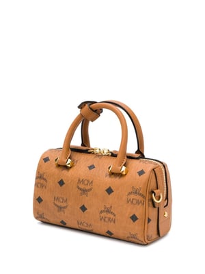 Mini-Boston-Tasche mit Visetos-Monogramm