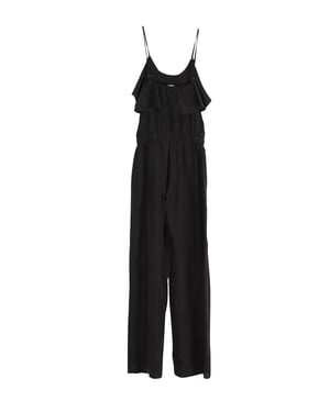 Ärmelloser Jumpsuit von Michael Kors aus schwarzem Polyester