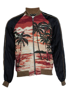 Saint Laurent, Paris SS16 Custom Hedi Slimane Bomberjacke