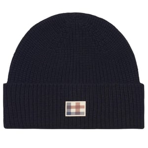 Aquascutum - "Active" Mütze für Herren/Damen Unisex, Wollmischung (Schwarz)