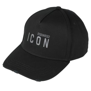 DSquared2 - "Icon" Baseball-Mütze, Alltag (Schwarz)