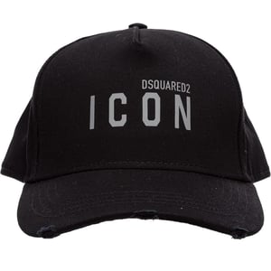 DSquared2 - "Icon" Baseball-Mütze, Alltag (Schwarz)
