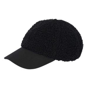 Brave Soul - Baseball-Mütze für Herren, Teddyfleece (Schwarz Teddyfleece)
