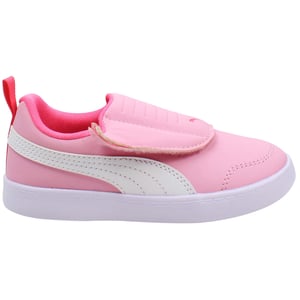 Puma Courtflex v2 Gepolsterte V Kinder Pink Sneaker