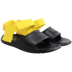 Puma Divecat V2 Injex Kinder Sandalen Schwarz/Gelb