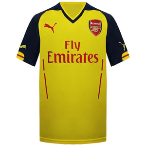 Puma Arsenal Fly Emirates Kinder T-Shirt Navy/Gelb
