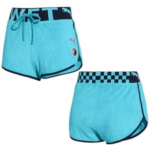 Puma x Rihanna Fenty Delphin Damen Blau Shorts