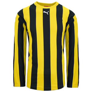 Puma V05.06 Gestreiftes Kinder-Fußballtrikot Schwarz/Gelb