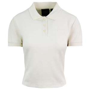 Puma x Rihanna Fenty Damen Vanille Cropped Polo-Shirt