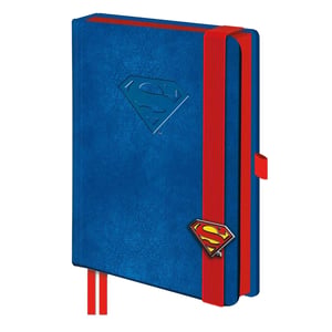 DC Comics - "Luxe" Superman-Notizbuch (Blau/Rot)