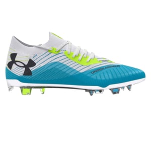 Under Armour - "Shadow Elite 2.0" Fußballschuhe mit festem Boden für Damen (Weiß/Capri-Länge)