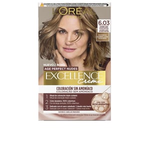 Excellence Creme Ammoniakfreie Haarfarbe Mit Mikrokeratin #6.03-hellbraun 1 Einheit