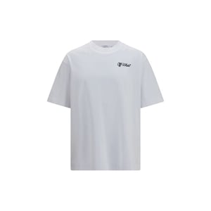 Off-White Weißes Baumwoll-T-Shirt