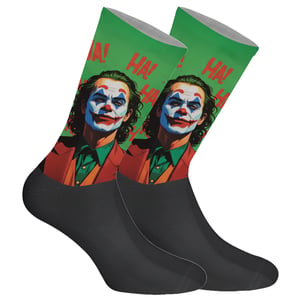 Lustig bedruckte lange Socken für Herren und Damen