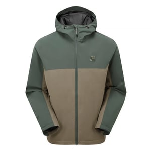Herren Leichte Wasserfeste Wanderjacke mit Kapuze Halbzip Regenjacke