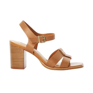 Dune London - "Jessia" Sandalen für Damen, Leder (Hellbraun)