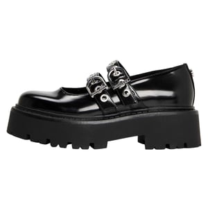 Steve Madden - "Overt" Mules für Damen, Aktion Leder (Schwarz)
