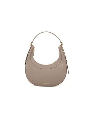 Coccinelle Mini Hobo Tasche Warmes Taupe