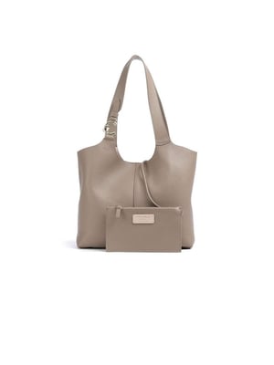 Coccinelle Einkaufstasche Warmes Taupe