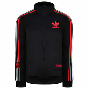 Adidas Chile 20 Herren Schwarze Trainingsjacke