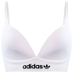 Adidas Slim Fit Damen Weißer Dreiecks-Bra