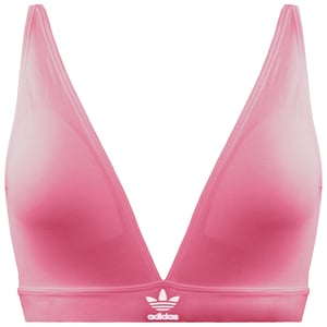 Adidas Ungefütterter Damen Pink Triangle Bra