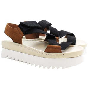 Clarks Ranger Elvtd Damen Sandalen Braun