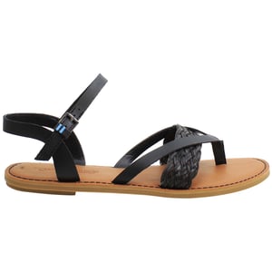 Toms Lexie Damen schwarze Sandalen