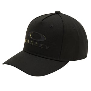 Oakley Logo Edge 4.0 Herren Schwarze Golfkappe