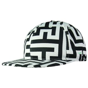 Nike Bedruckte Herren Schwarz/Weiß Kappe