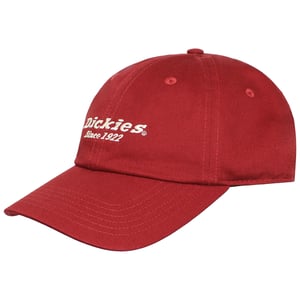 Dickies Twill Baumwolle Herren Dunkelrote Dad Cap