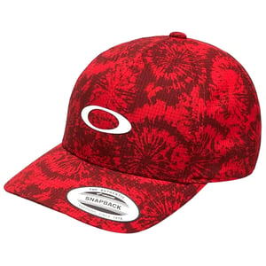 Oakley Mountain Dye Ellipse Rote Mütze