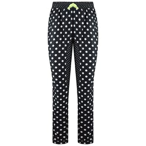 Adidas Dot Fashion Damen Schwarz/Weiß Trainingshose