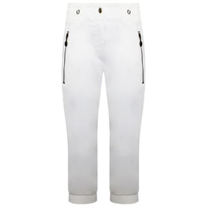Nike Cropped Damen Weiße Sporthosen