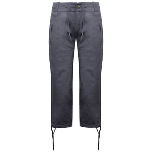 Nike Swoosh Damen Dunkelgraue 3/4-Hosen