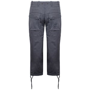 Nike Swoosh Damen Dunkelgraue 3/4-Hosen