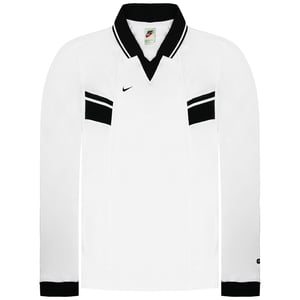 Nike Dri-FIT Damen Poloshirt Weiß/Schwarz