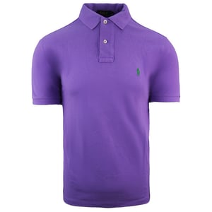 Ralph Lauren Slim Fit Herren Lila Polohemd