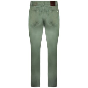 Vans Off The Wall V46 Tiefe Taille Gerade Bein Herren Grüne Chinos