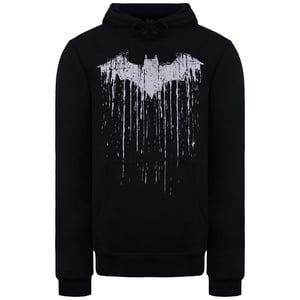 DC Comics Batman Druck Herren Schwarz Hoodie