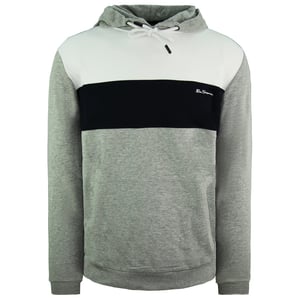 Ben Sherman Gefütterter Herren Hoodie in Grau