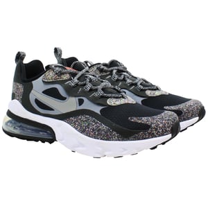 Nike Air Max 270 React SE Kinder Sneakers Grau