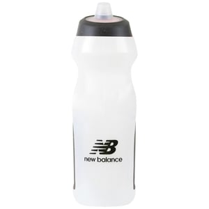 New Balance Squeeze 700ML Weiße Lauf-Wasserflasche