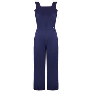 Armani Exchange Damen Marineblau Maxi-Overall