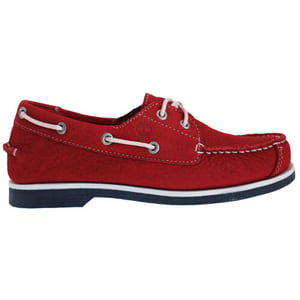 Timberland EK Peak Island 2 Eye Kinder Rot Bootsschuhe